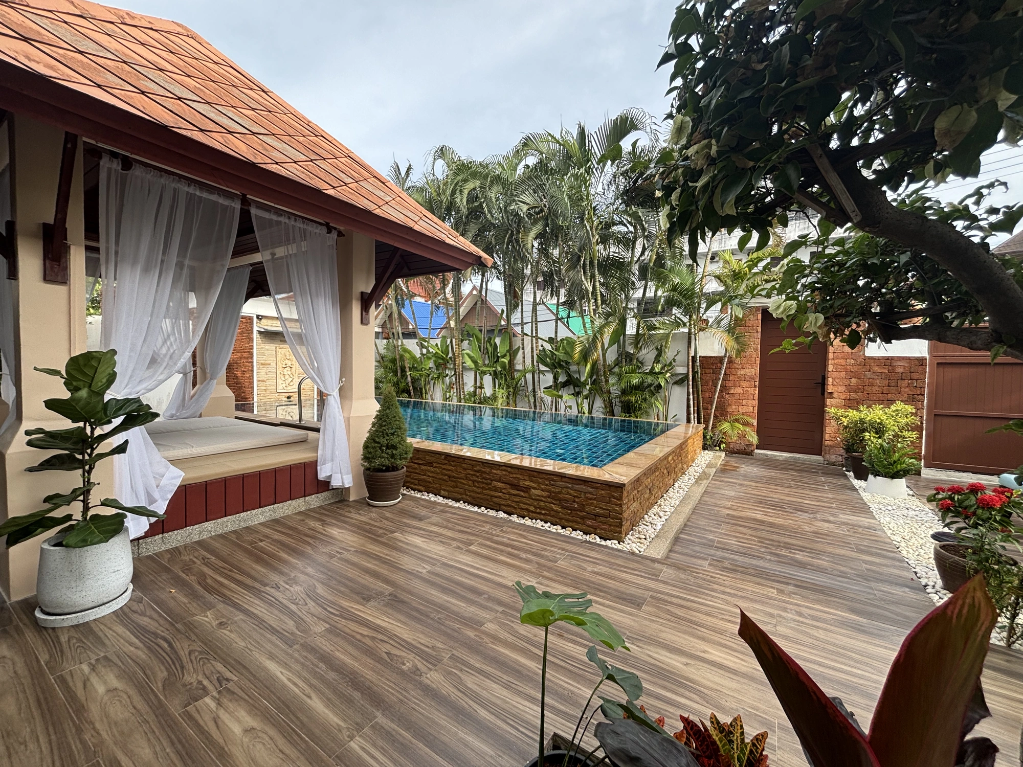 Villa Amida aerial view Rawai Phuket